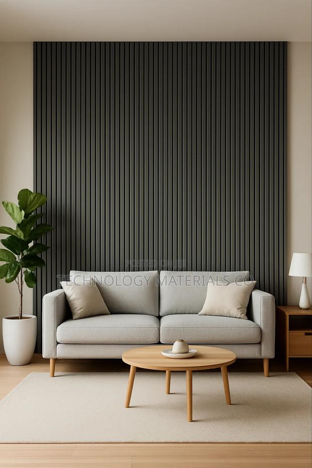 Modern Slat Wood Acoustic Wall Panels | Soundproof Decorative Panels