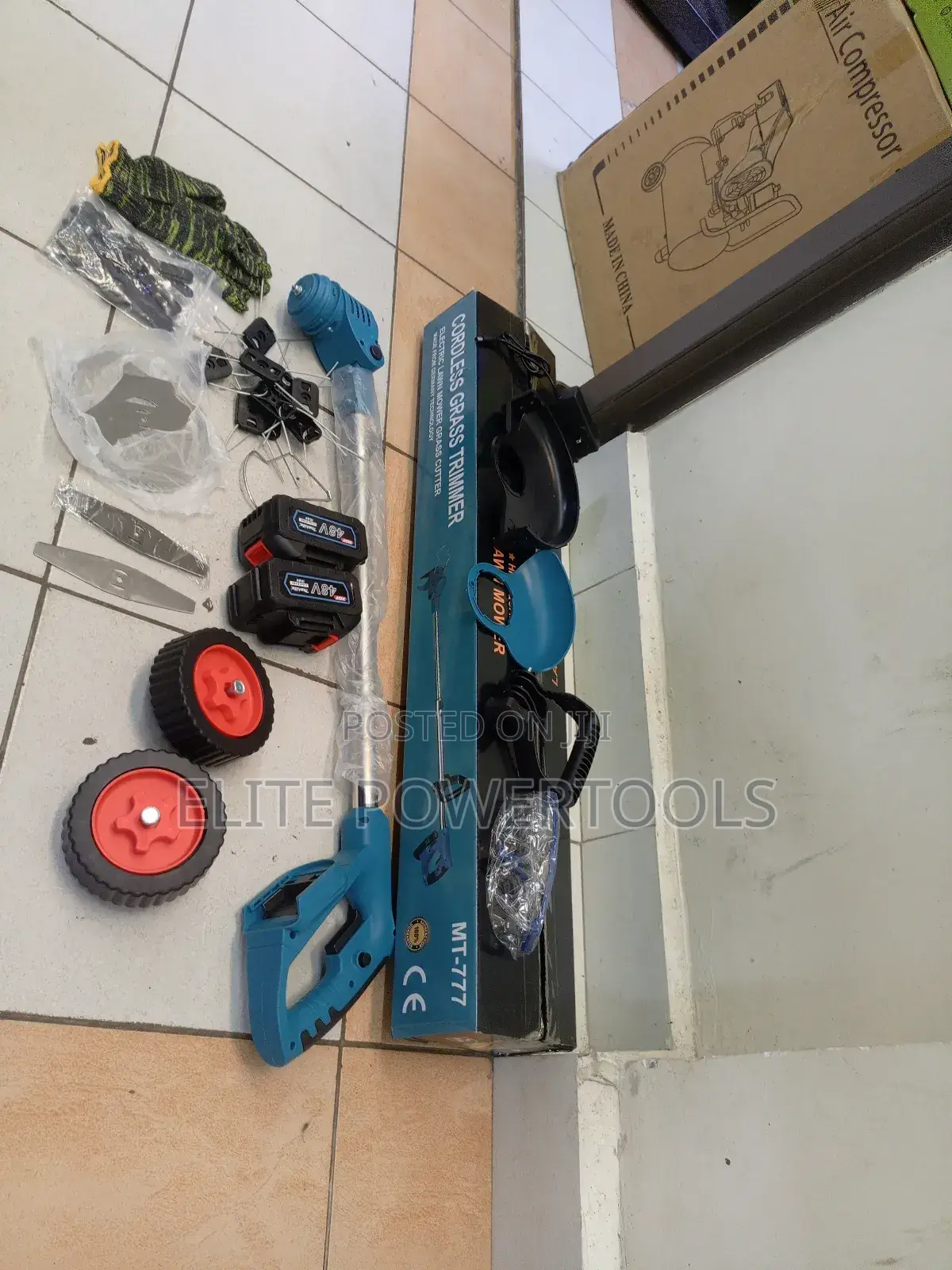 2 Batteries With 22 Braids Recargble (Cordless Brush Cutter)