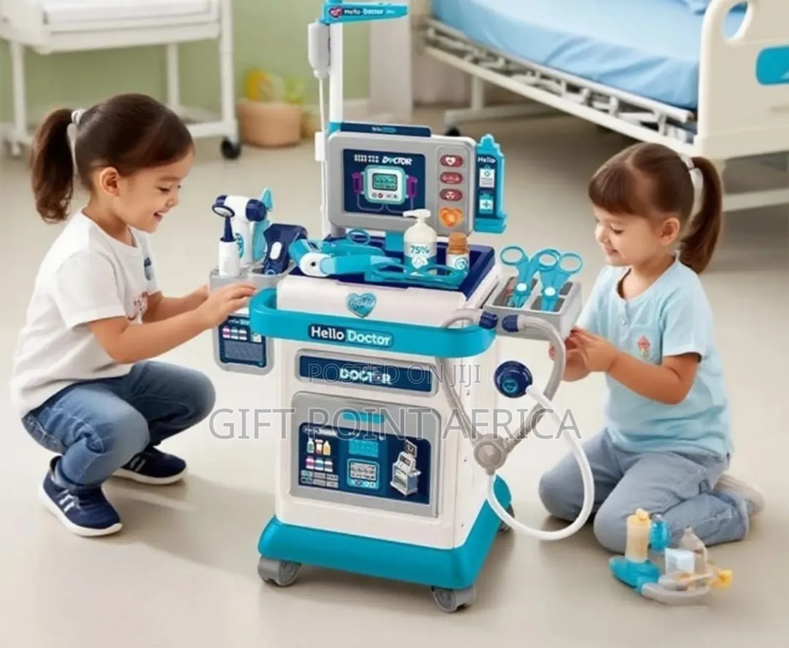 37 Pcs Doctor Pretend Pay Kit For Kids