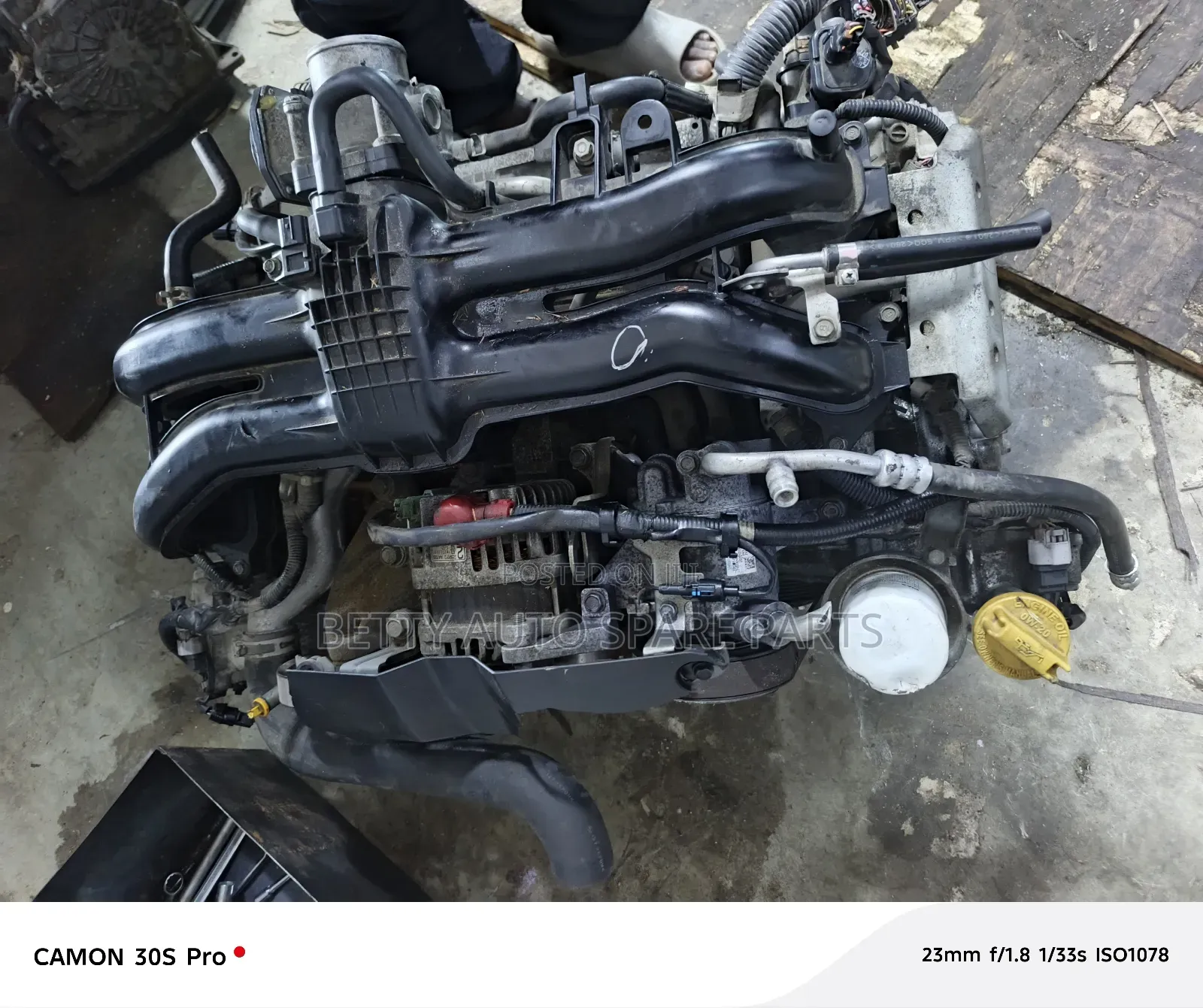 Subaru Impreza Gp Fb16 Non Turbo Complete Engine