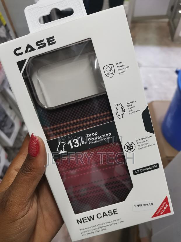 Maledan for iPhone 17 Pro Max Case Carbon Fiber Shockproof Tpu - thumbnail 2