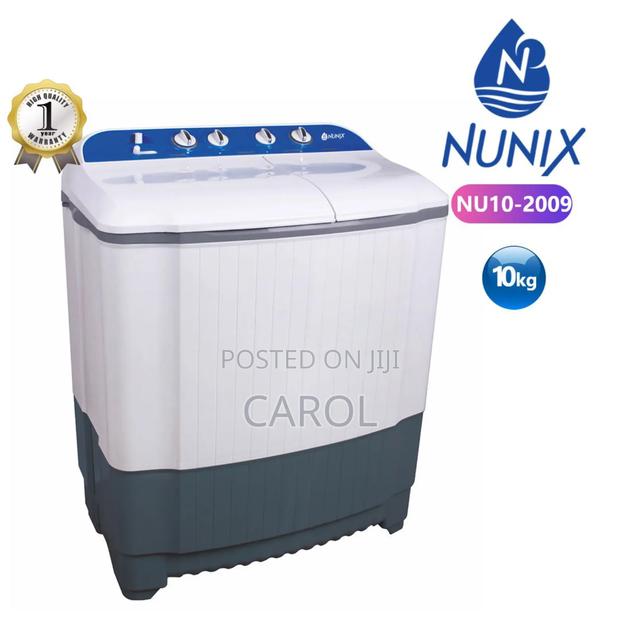 Nunix 10kgs Semi Auto Washing Machine
