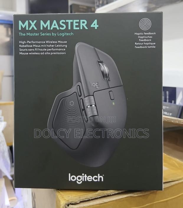 Logitech Mx Master 4 Wireless Mouse With Haptic - main view