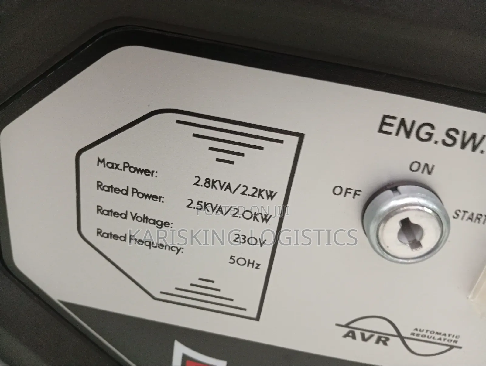 2.5kva Maxmech Gasoline Generator