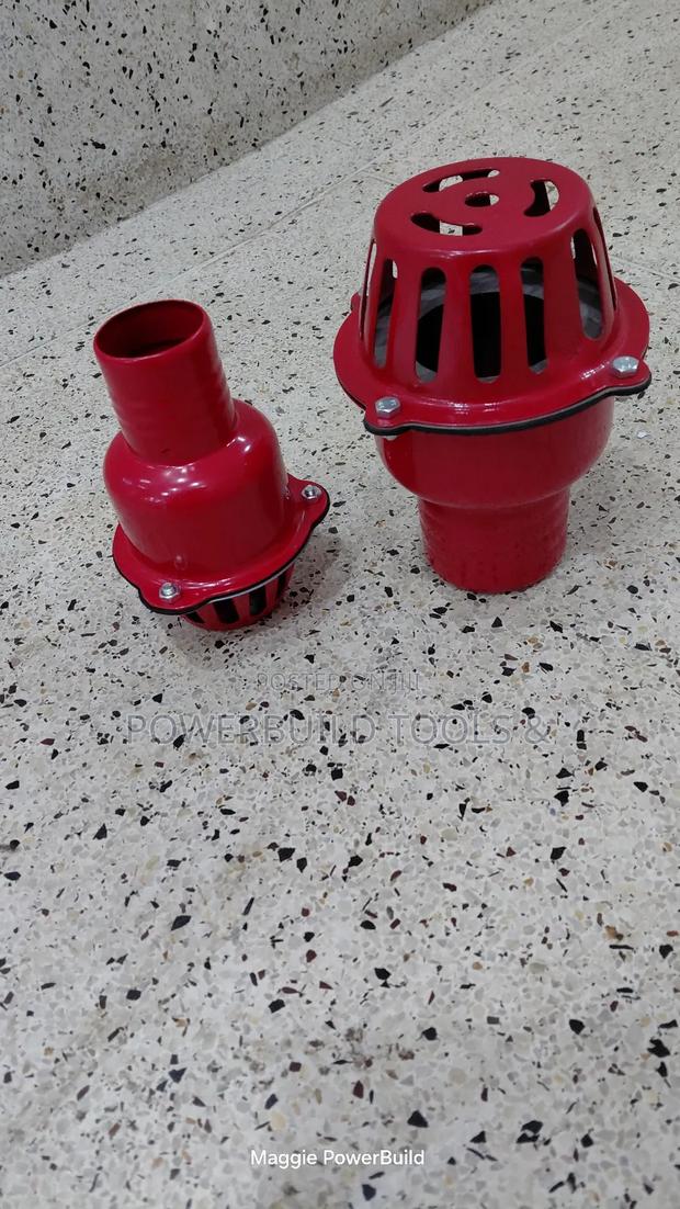 2" Foot Valve Aluminum Alloy Water Pump Strainer Bottom Check Valves,