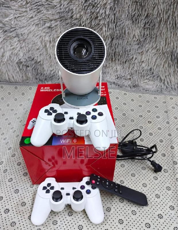 Wireless Gaming Controller 720p Home Theater Hy300 Game Projector - thumbnail 3