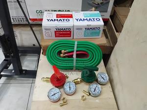 Professional Twin Gauge Welding Regulator Set - thumbnail 2