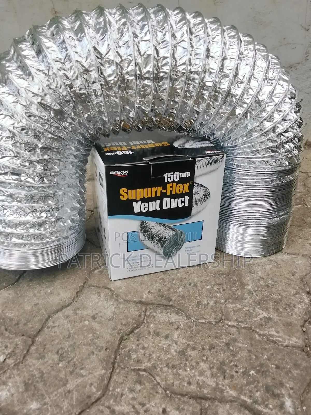150mm Flexible Expandable Vent Duct