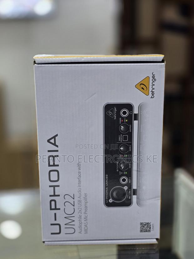 Behringer U-phoria Umc22 Usb Audio Interface - main view