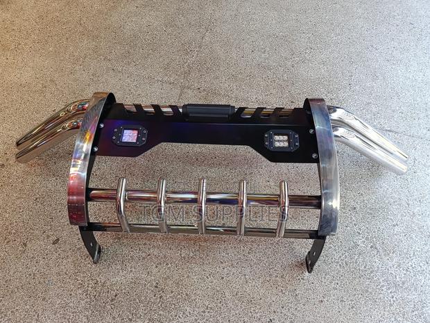 Universal Front Bull Bar With Led Lights - main view