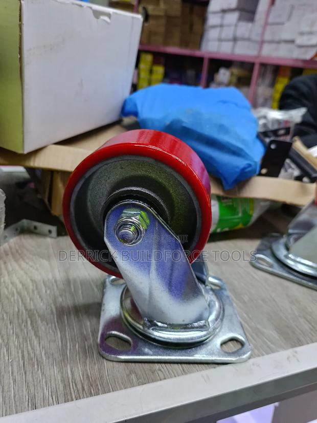4" Trolley Wheels - thumbnail 2
