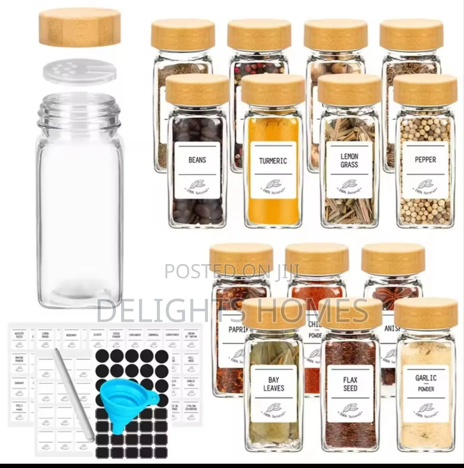 Premium Thick Glass Storage-Nje