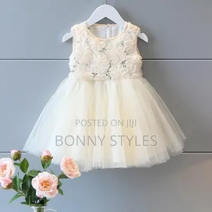 Daisy Mesh Girls Cute Dress