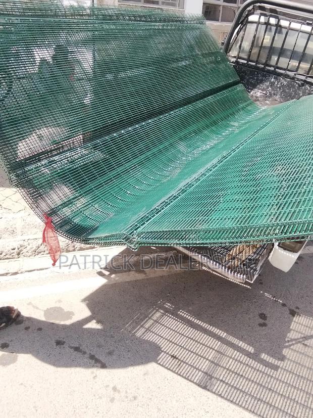 Green Anti-Climb Fence