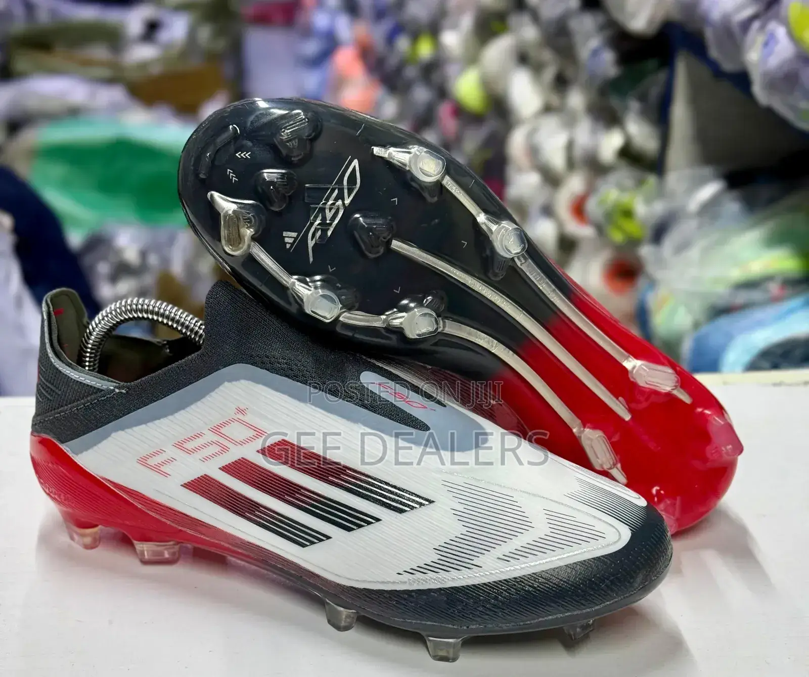 F50 Cleats, Adidas Laceless Football Boots