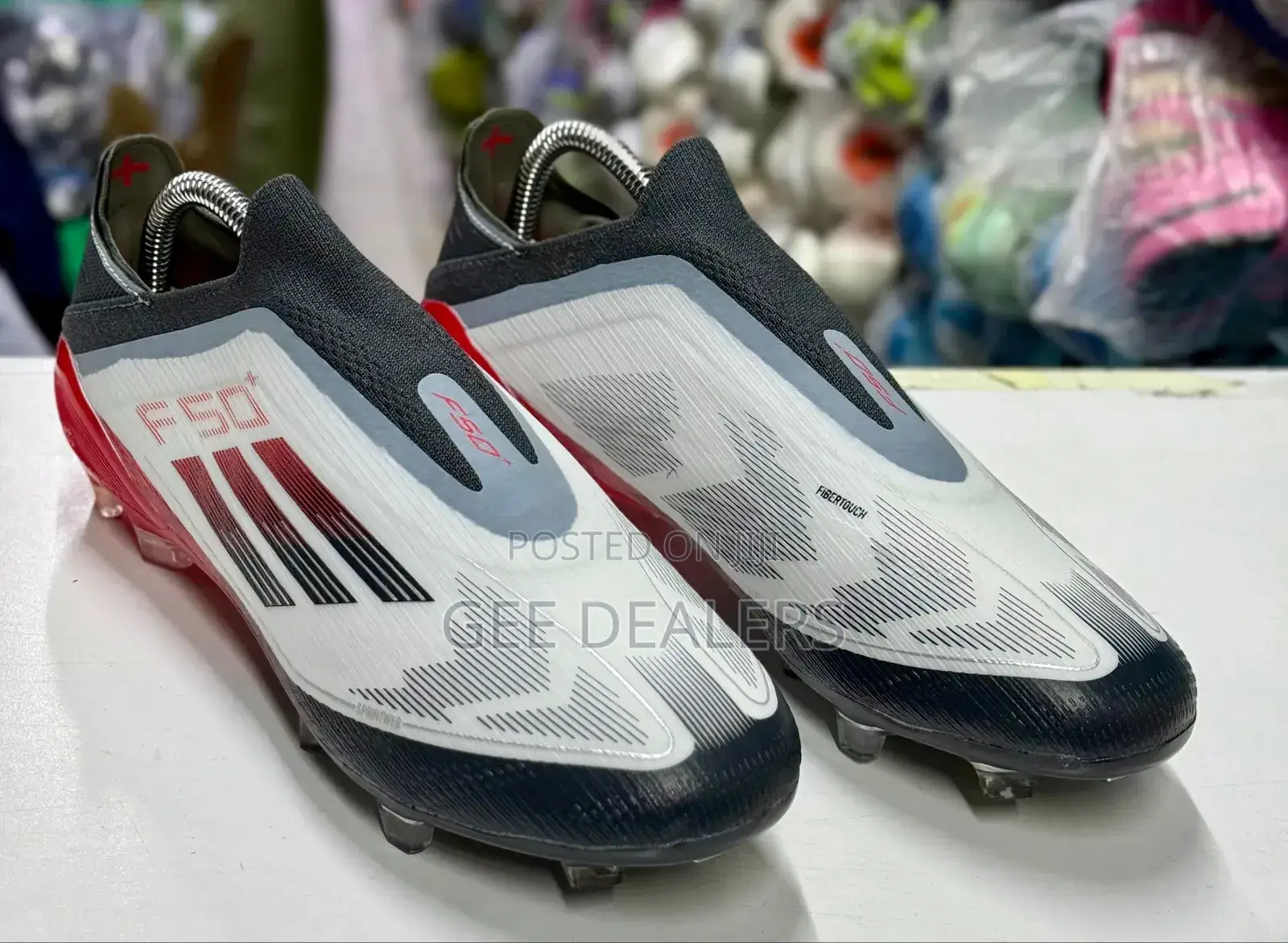 F50 Cleats, Adidas Laceless Football Boots