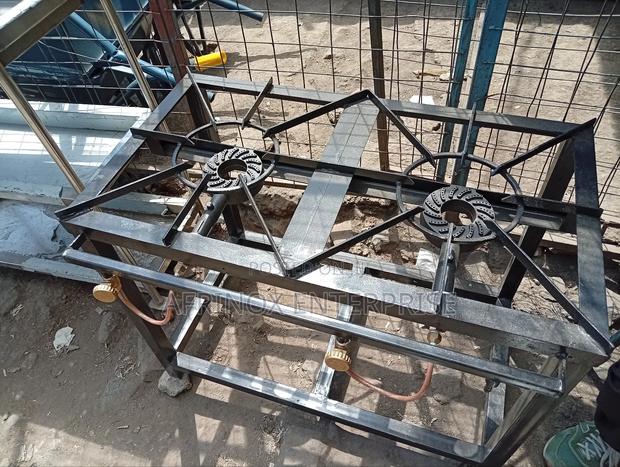 Gas Cooker Stove, 2 Burner - main view