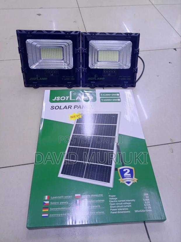 Jsot Lamp Ip67 Solar Light – Model T-U200+200 - main view