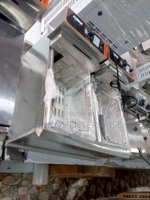Electric Fryer, Double Tank - main view