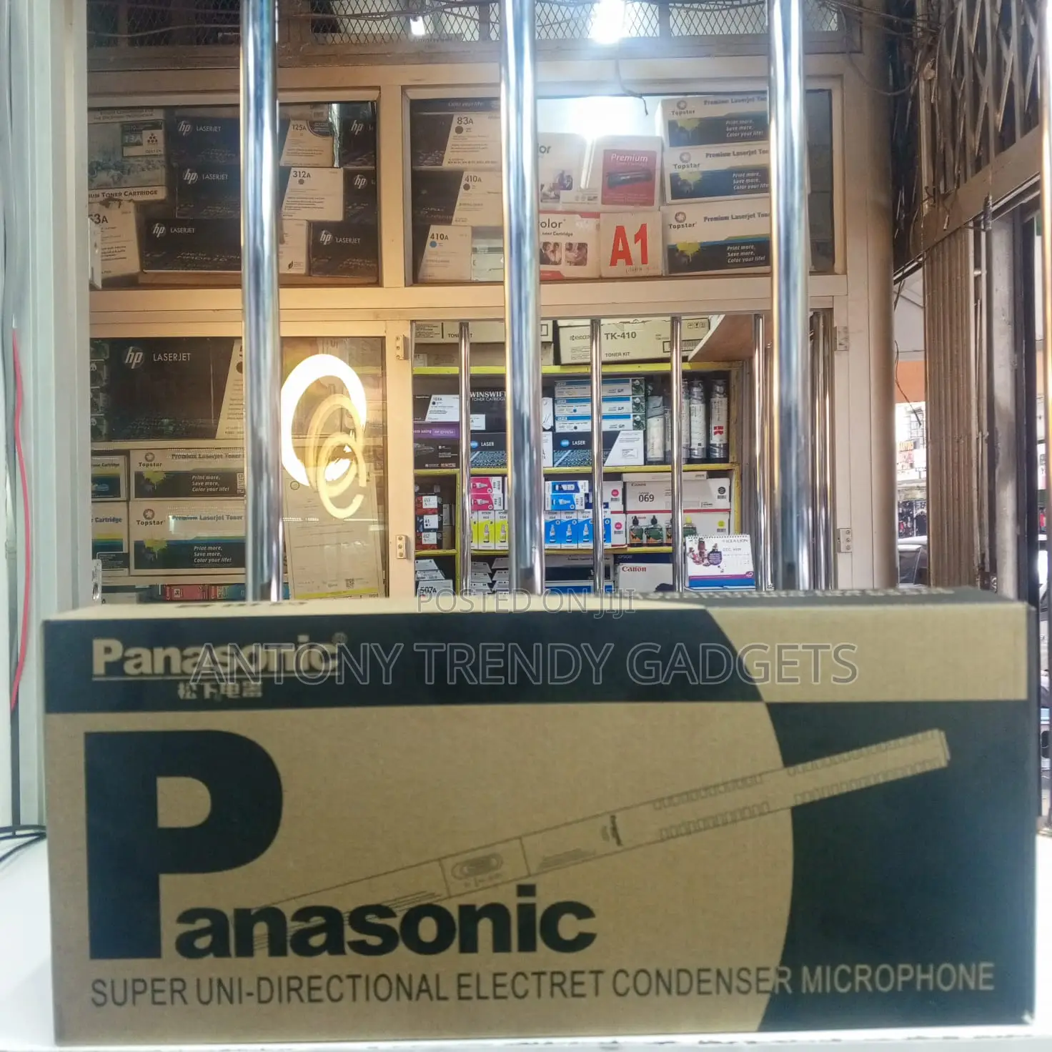 Panasonic Em2800a Wired Condenser Interview Mic For Camera/Dslr