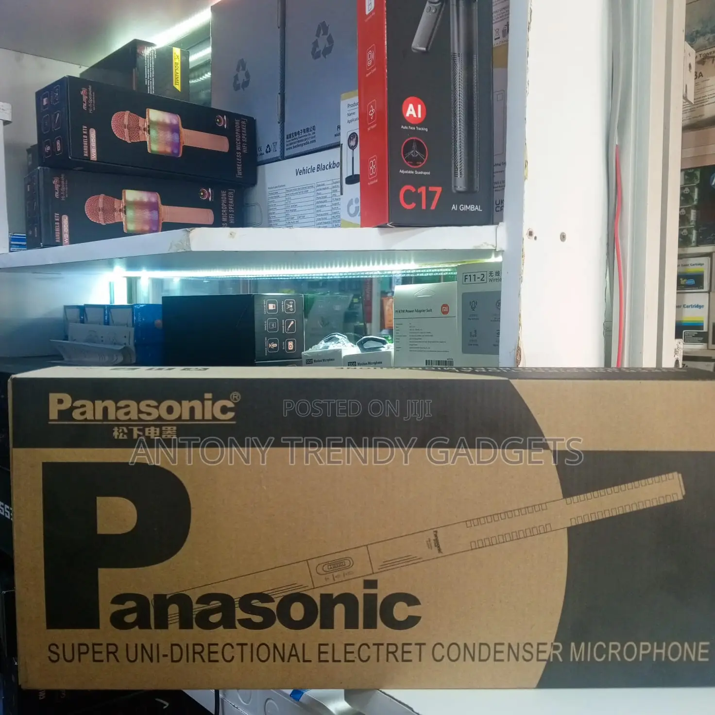 Panasonic Em-2800a Super Uni-directional Electret Condenser Microphone
