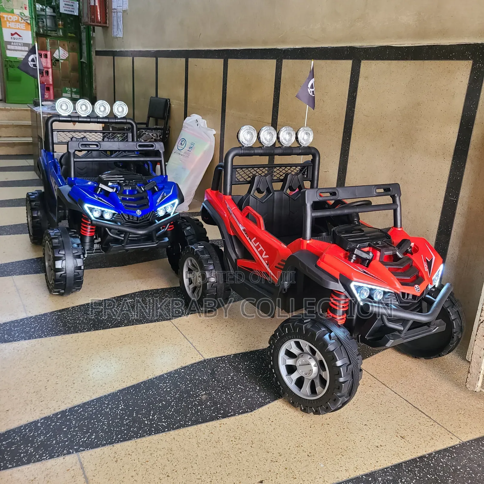 R. C. Remote Control 4×4 Kids Electric Car/-Jeeb 4 by 4