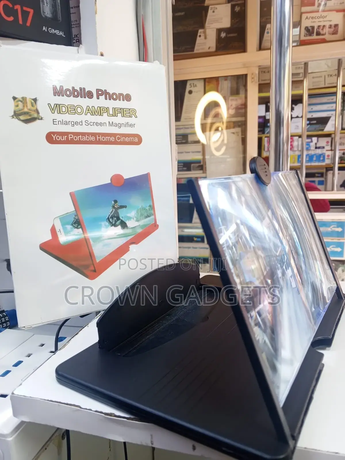 3d Mobile Phone Screen Magnifier – Portable Hd Video Amplifier Stand