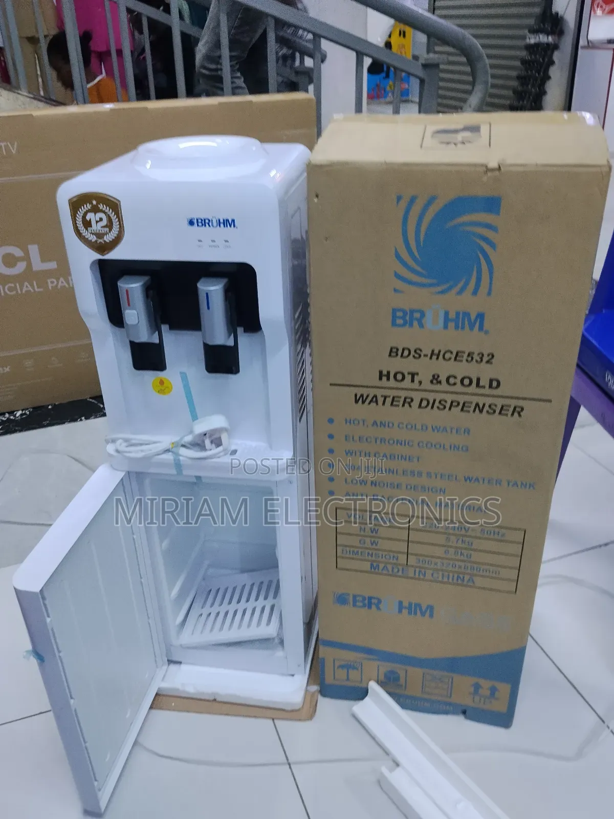 Bruhm Hot and Cold Water Dipenser BDS Hce532
