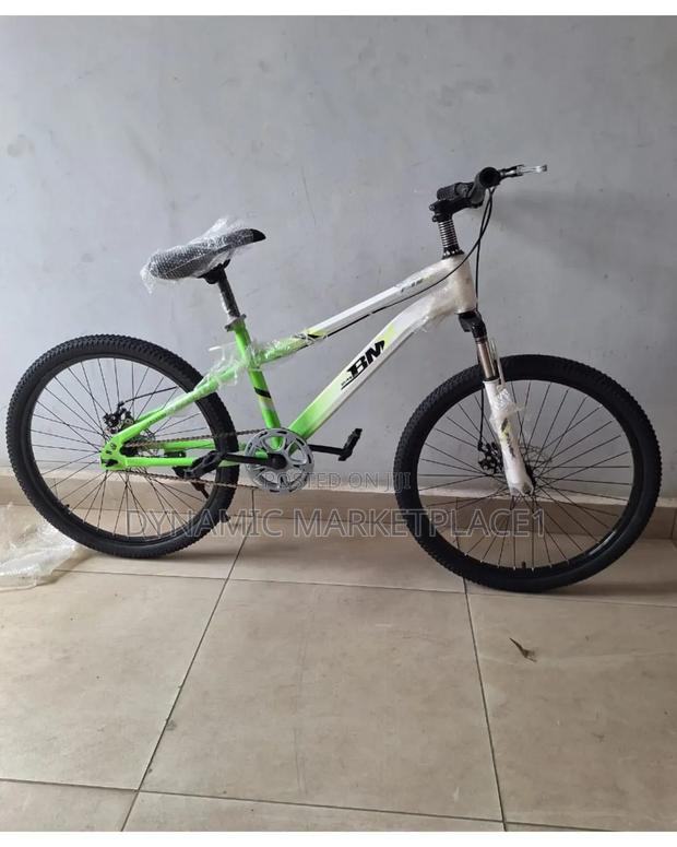 Brand New FBM/Firefox Mountain Bike - White Green, Disc Brakes