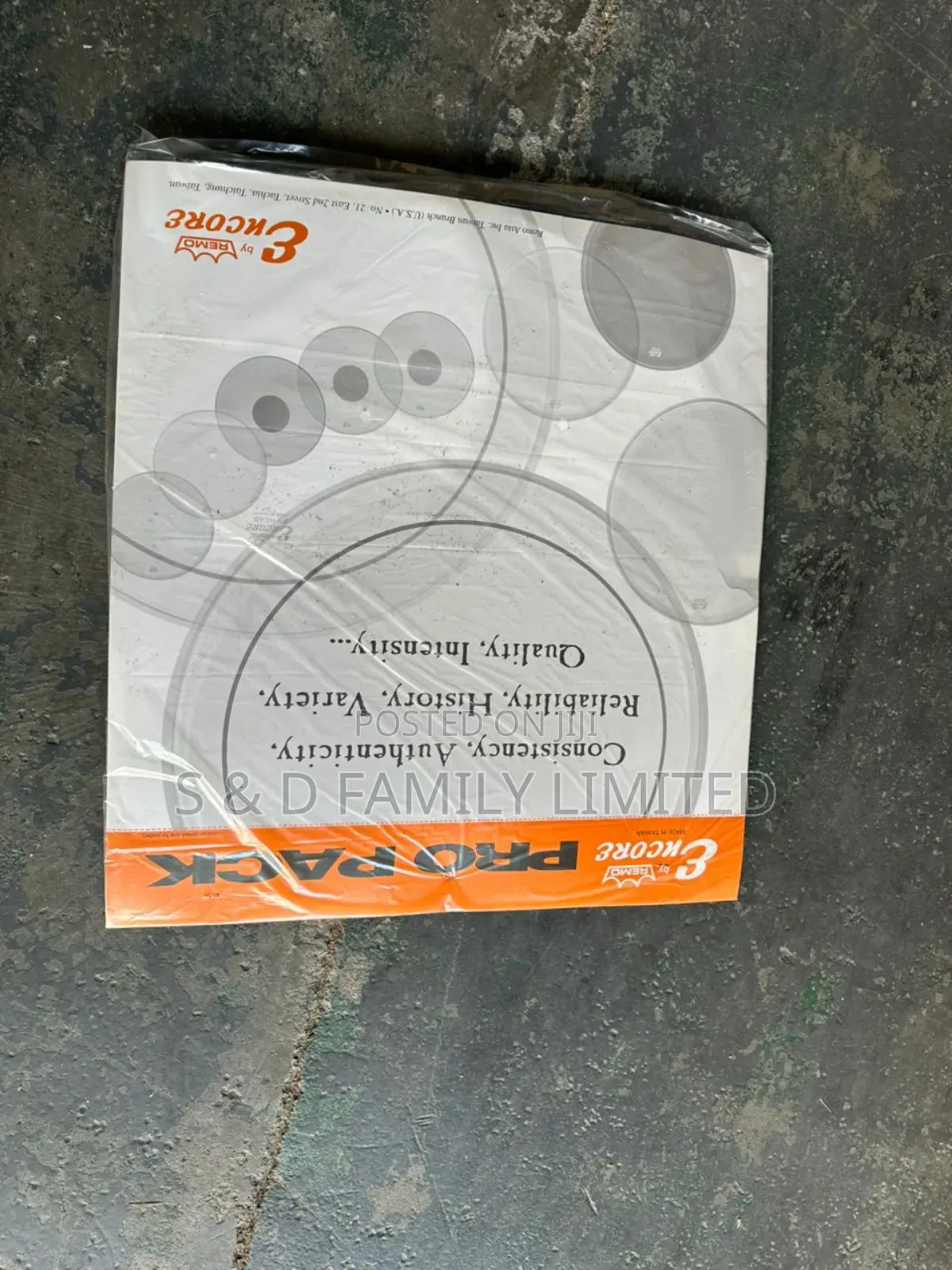 Drum Head Encore by Remo Pro Pack