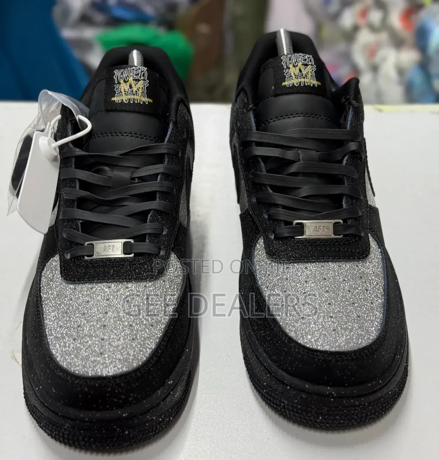 Airforce Glitter Sneakers,