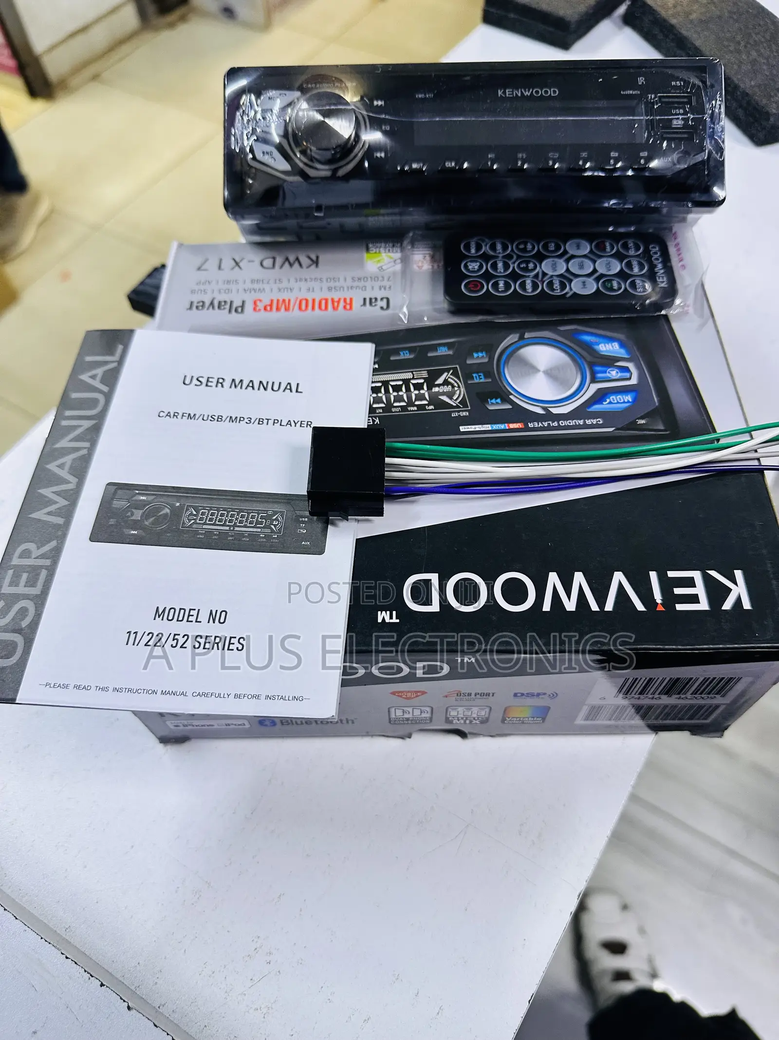 Kenwood X17 Car Radio / Mp3 Player – Premium Sound Quality