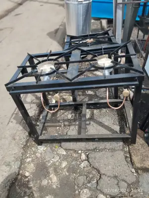 Commercial Gas Cooker 2 Burner High Pressure