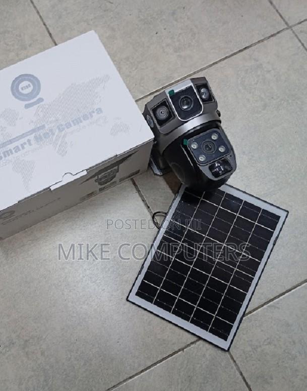 V380 Dual Lens 4g CCTV Camera Solar Powered CCTV Camera - main view