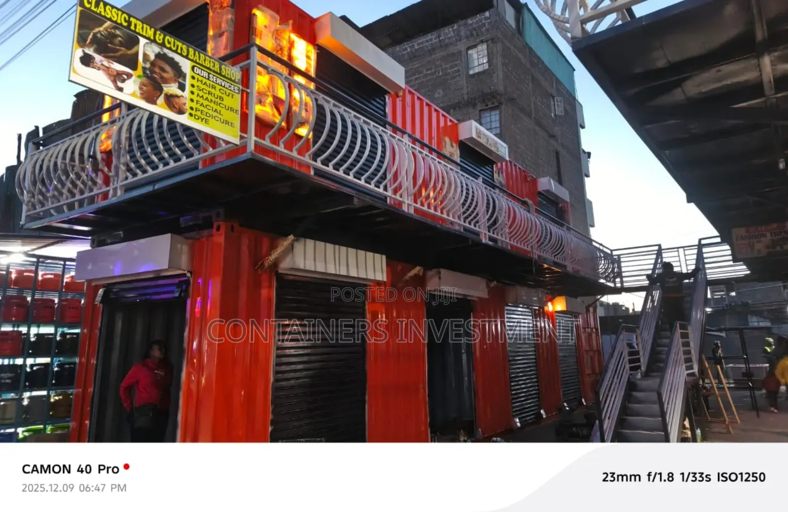We Sell Container Stalls- Project Successfully  Delivered To Nakuru