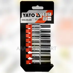 Yt-14431 Socket Set 1/4" 8pcs