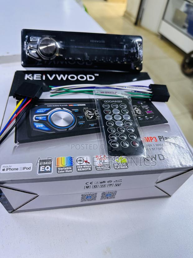 Kenwood X17 Car Mp3 Player With Remote Control - main view