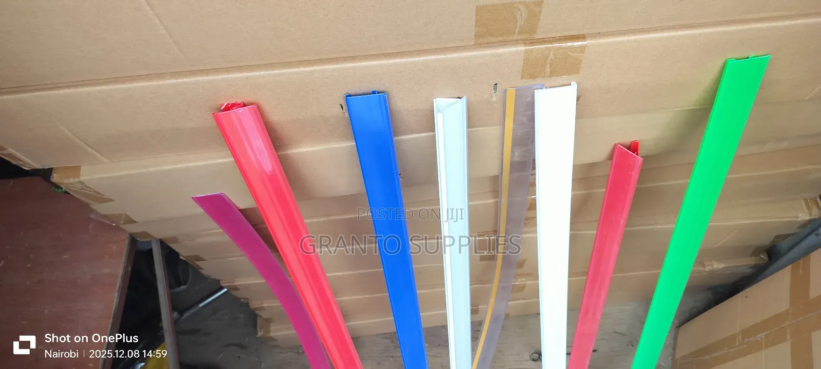 Shelf Label Strips Price Tag Holder