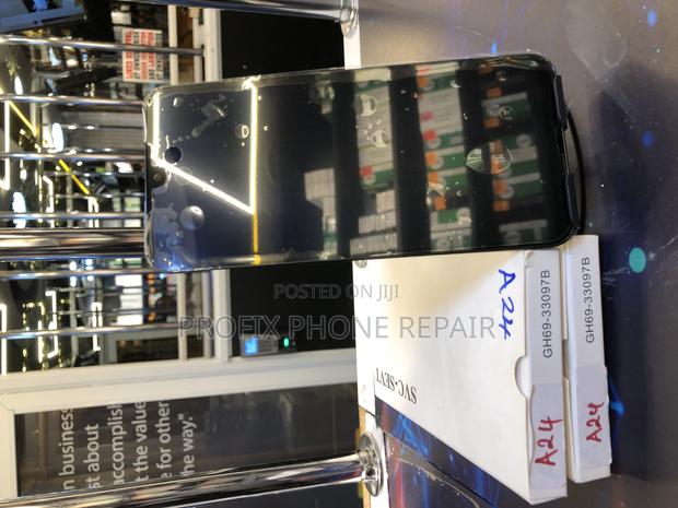 Original Samsung Galaxy A24 Broken Screen Replacement+Installation - main view