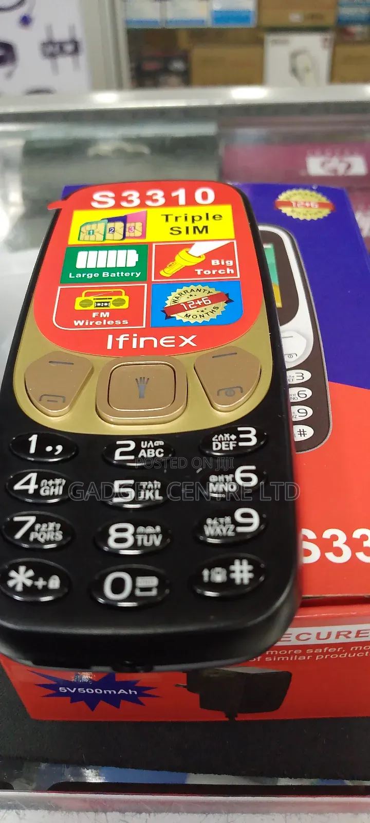 New Mobile Phone Black