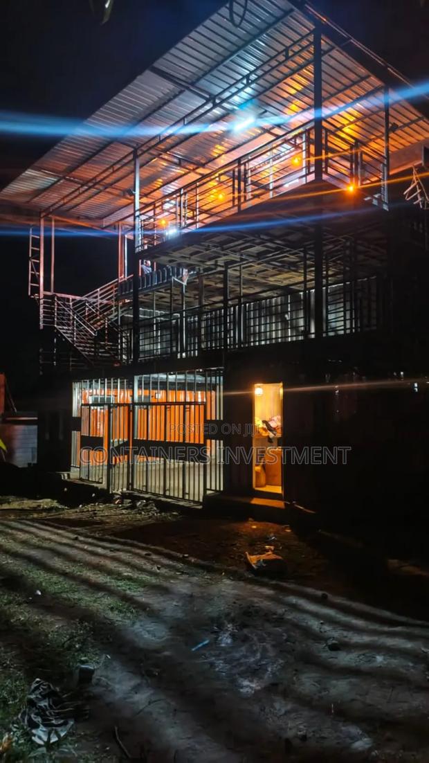 Container Bar In Progress Homabay- We Fabricate Shipping Containers - main view