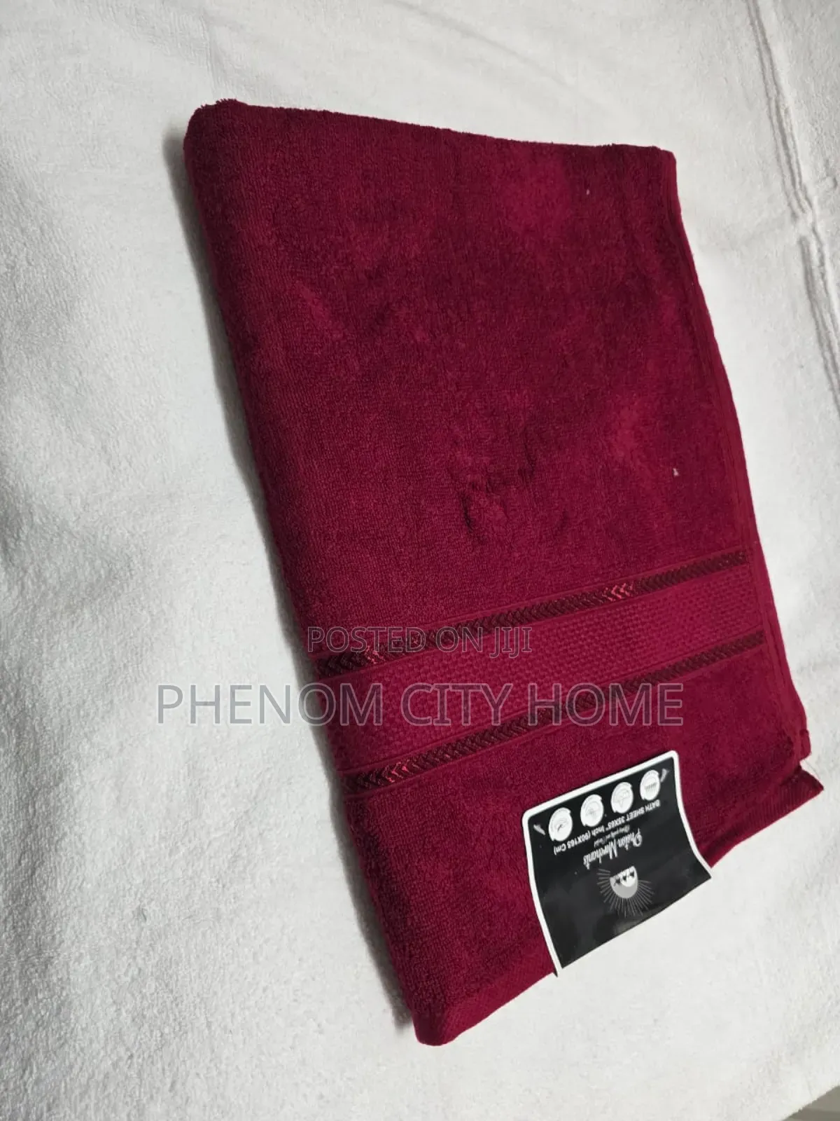 Luxury Colused Bath Towels Available