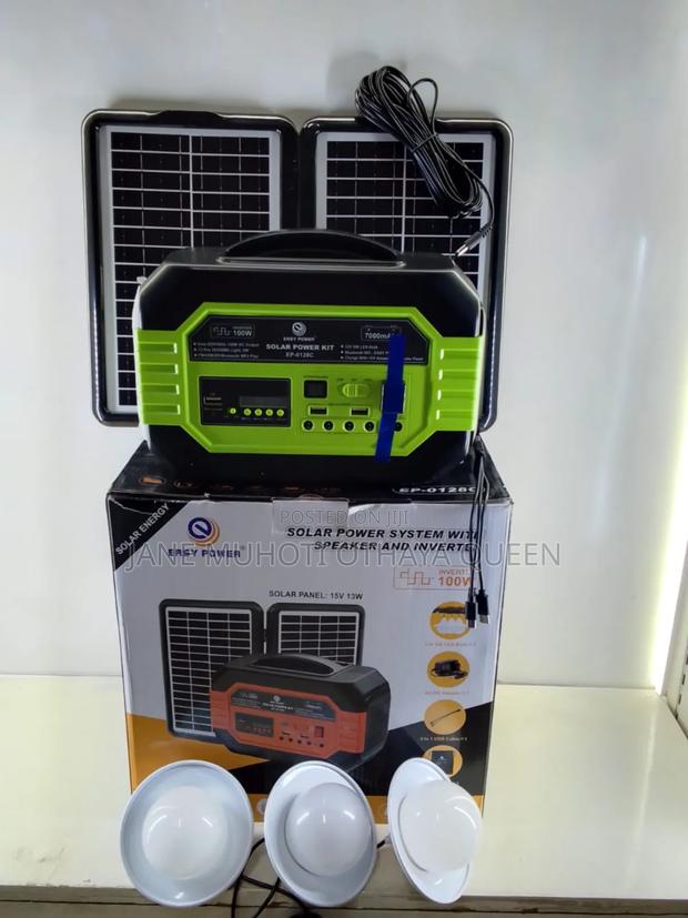 100w Portable Solar Power Station