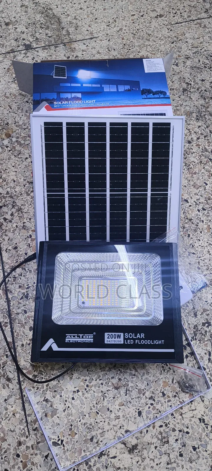 Solar Floodlight 200w