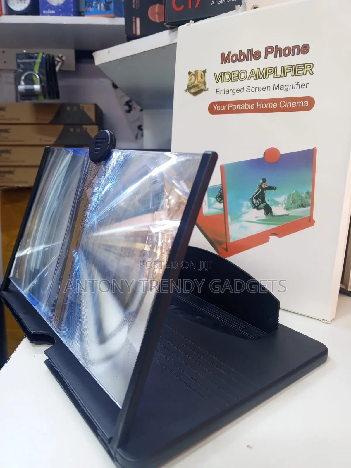 3d Mobile Phone Screen Magnifier – Portable Hd Video Amplifier Stand
