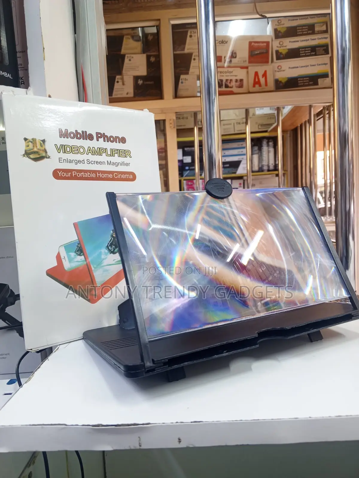3d Mobile Phone Screen Magnifier – Portable Hd Video Amplifier Stand