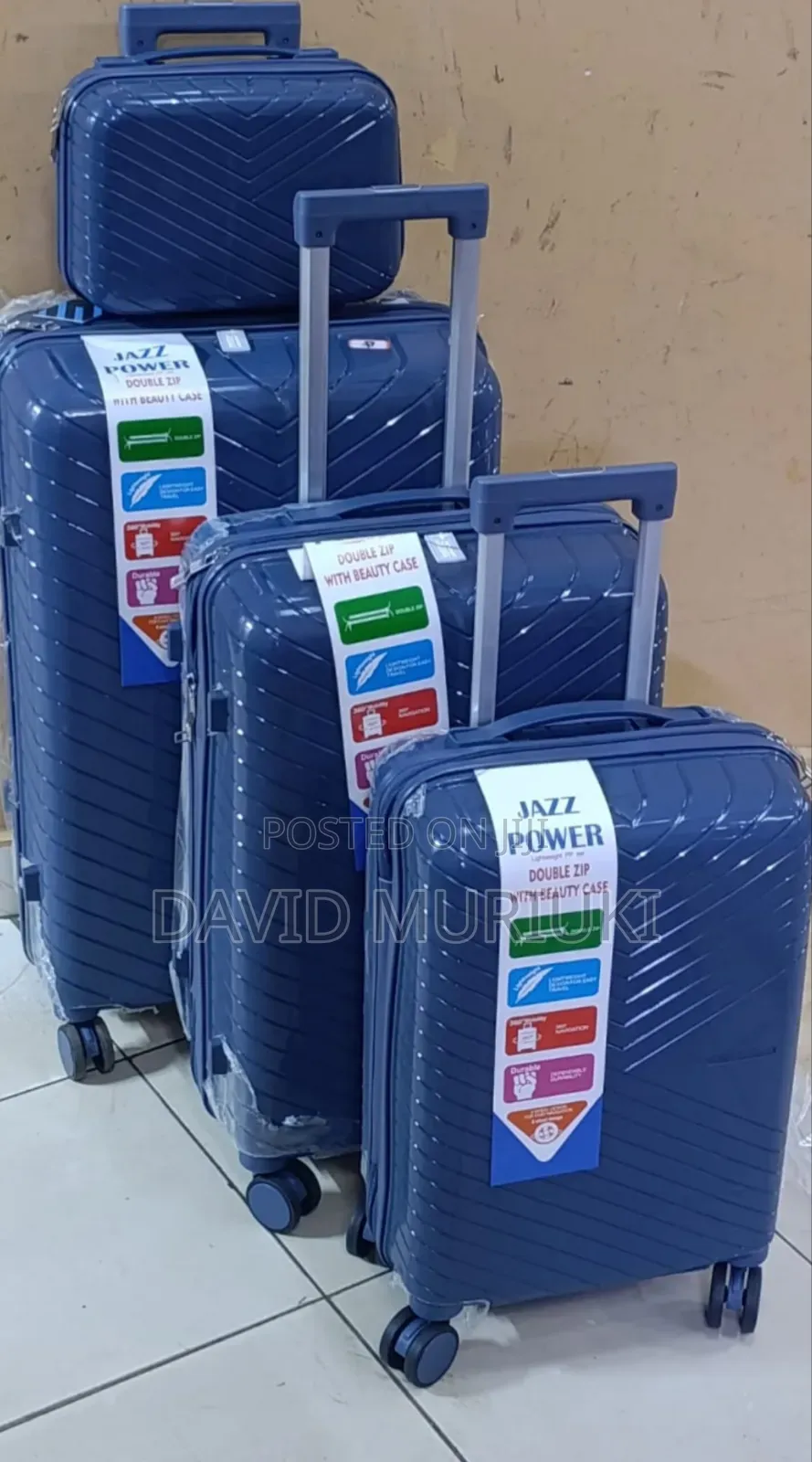 4in1 Luxurious Unbreakable Suitcase