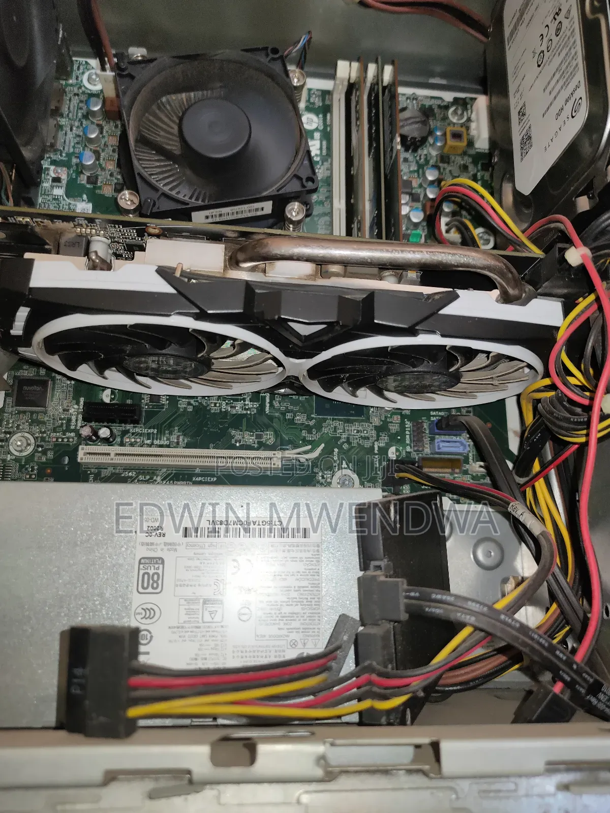 Desktop Computer HP ProDesk 600 G5 16GB Intel Core i5 HDD+SSD 2T