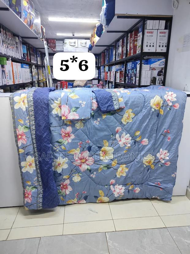 Floral Duvet Set 5x6 - Full Set (Duvet + Bedsheet + 2 Pillowcases)