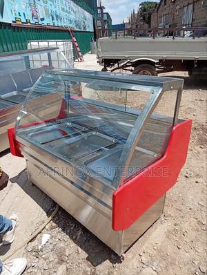 4 Feets Meat Chiller Display Machine, Quality Refrigeration - thumbnail 2